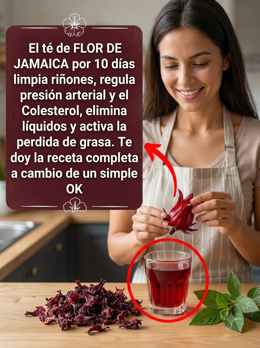 El Secreto Ancestral Revelado: 8 Beneficios Asombrosos de la Flor de Jamaica que Tu Médico No Te Cuenta (¡Y Cómo Prepararla para Cambiar Tu Vida!)
