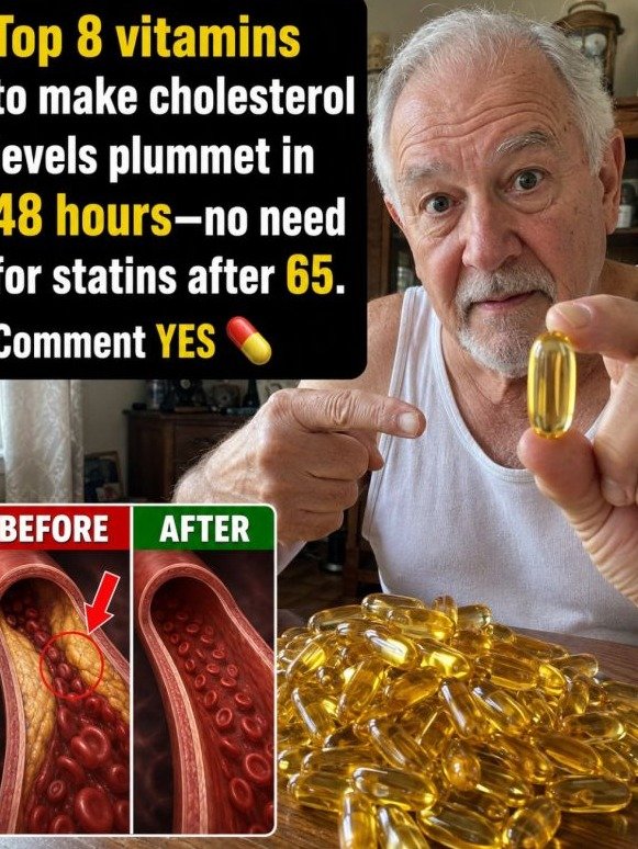 8 Power Nutrients That Scour Your Arteries Clean and Slash Cholesterol Naturally