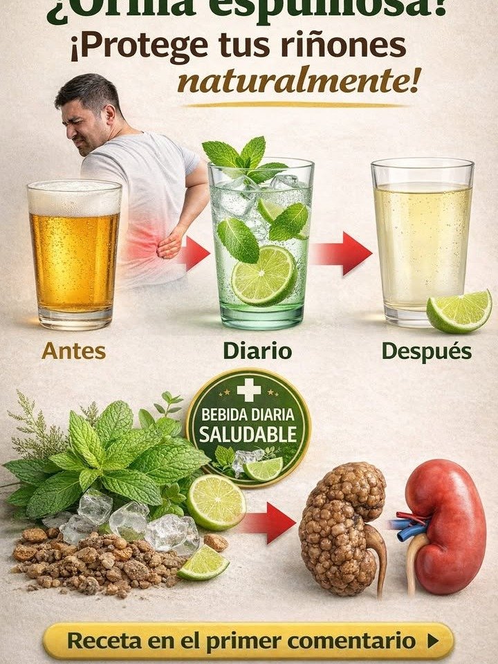 ¡Protege tus riñones hoy! 10 bebidas naturales para reducir la proteinuria y limpiar tu sistema