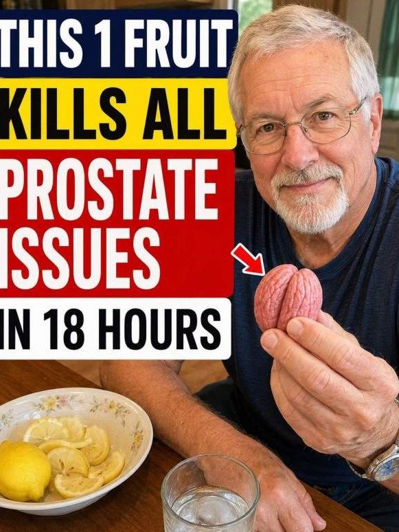 El SECRETO enterrado en tu cocina: ¡Esta fruta simple puede CALMAR tu próstata y devolverte tus noches de sueño!