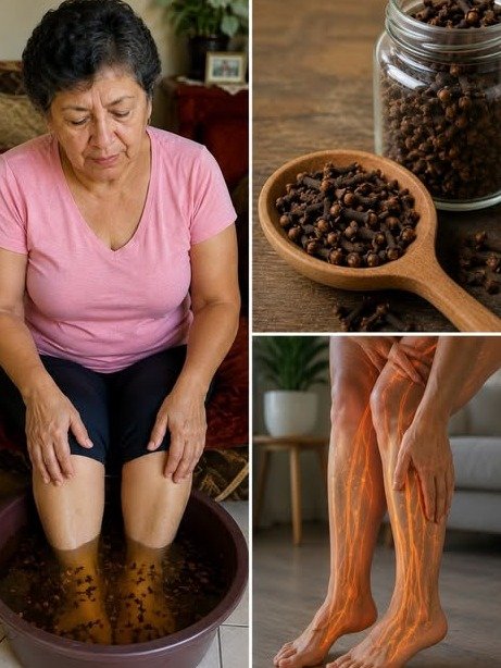 ¡El Secreto que la Industria Oculta! Pon Clavos de Olor en Tus Pies y Mira Cómo Tu Vientre Se Desinflama y Tu Circulación Explota