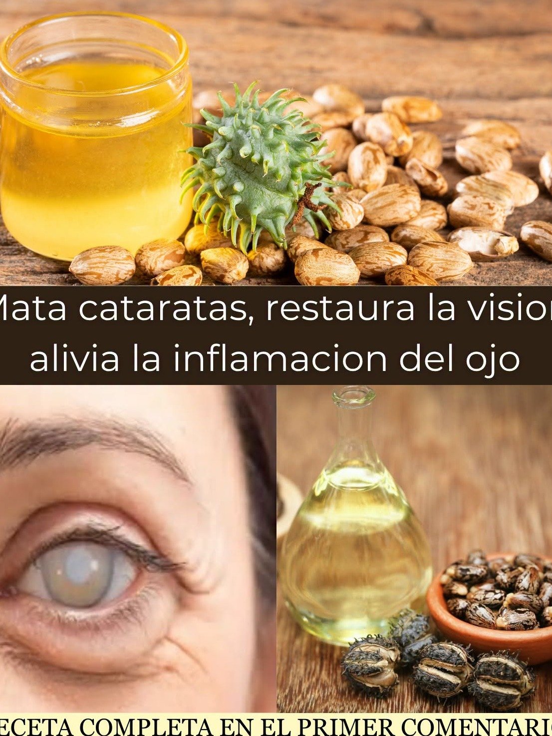 ¡Impactante! El Secreto Natural de 3 Ingredientes que Podría FRENAR tus Cataratas y Devolverle la Claridad a Tu Visión