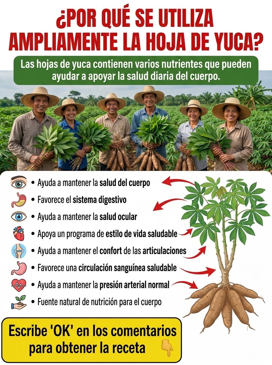 ¡No las tires! Descubre los 7 Secretos de las Hojas de Yuca para una Salud Increíble (y cómo NO envenenarte)
