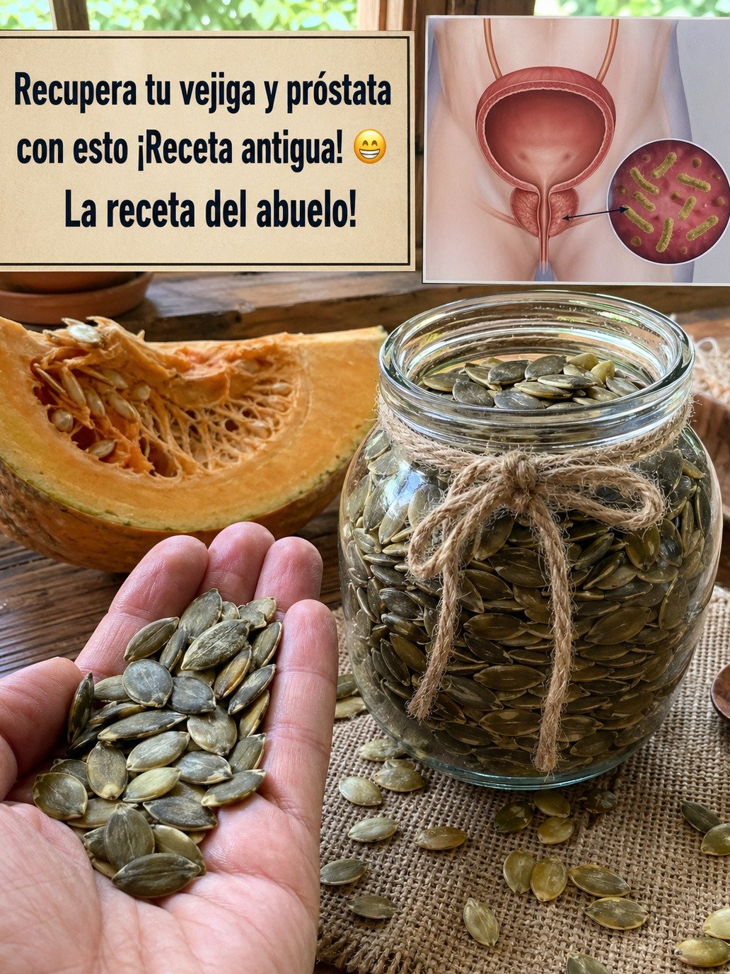 ¡Advertencia! Si Tienes Más de 40, Tu Próstata Necesita Este Aliado Natural (Y lo Tienes en Casa)