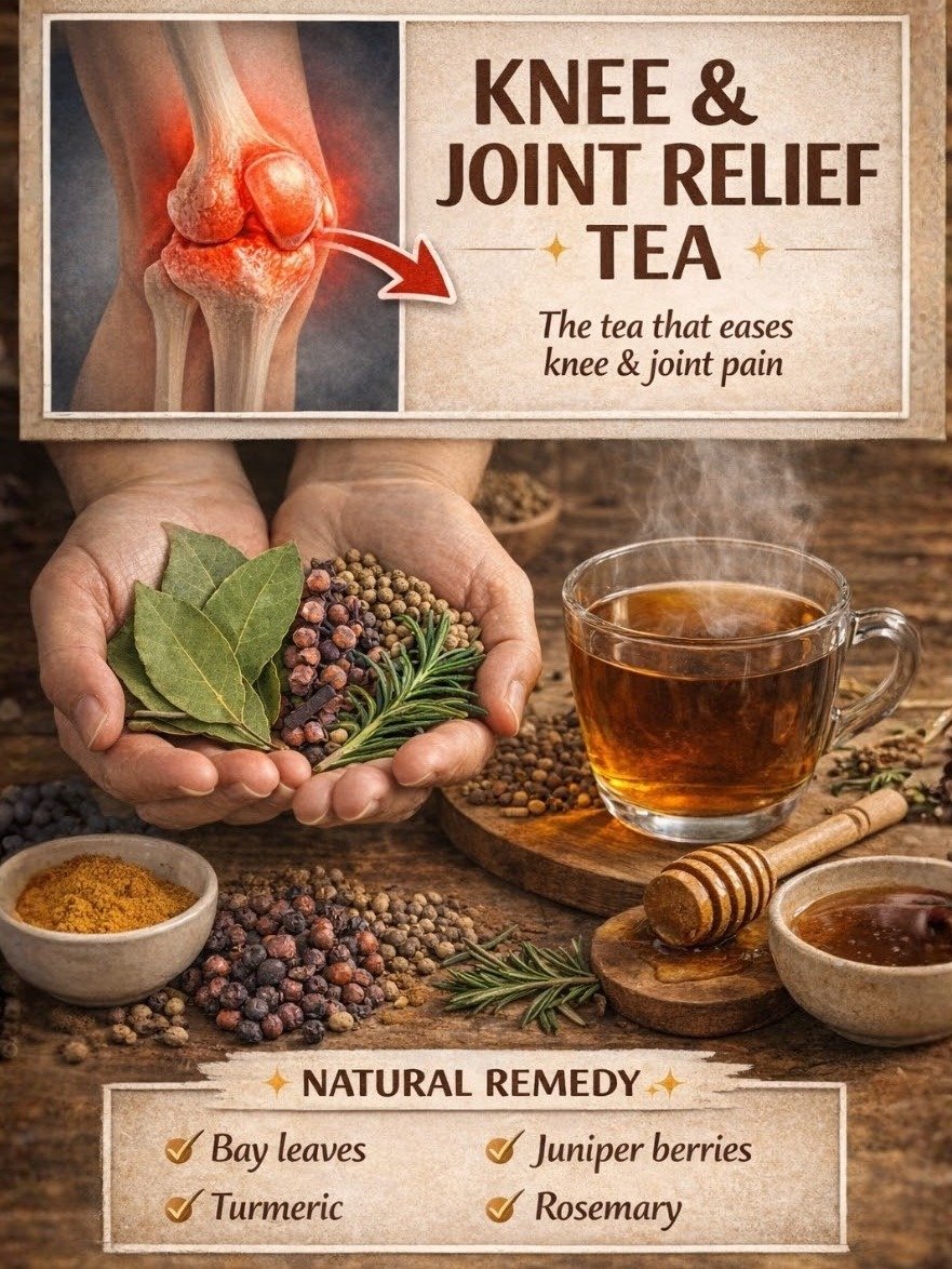 The Viral 4-Ingredient Tea That Could END Your Knee Pain & Restore Mobility (Don't Miss Out!)