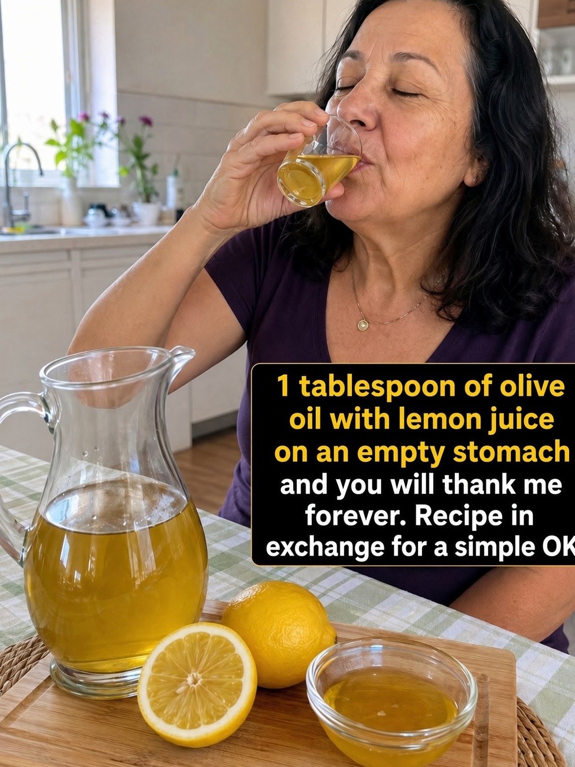 Drinking Olive Oil and Lemon Every Morning? Here’s What Science Actually Says