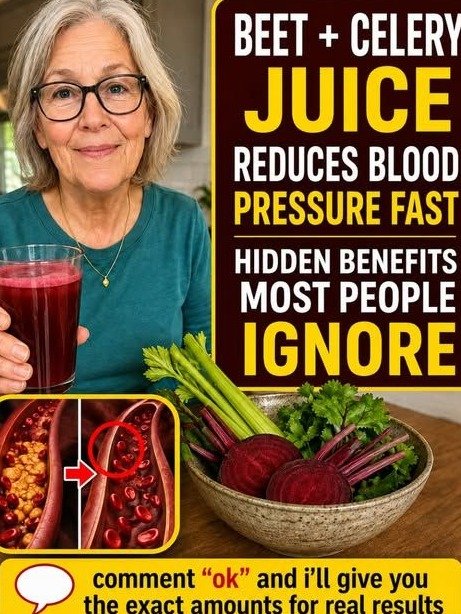 The 'Pressure-Release' Juice: How This 2-Ingredient Combo Could Quiet Your Arteries
