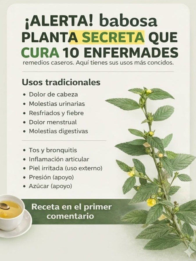 Sida Acuta: ¡El Tesoro Oculto de la Naturaleza que Podría Revolucionar Tu Salud! Descubre Sus 13 Sorprendentes Beneficios.