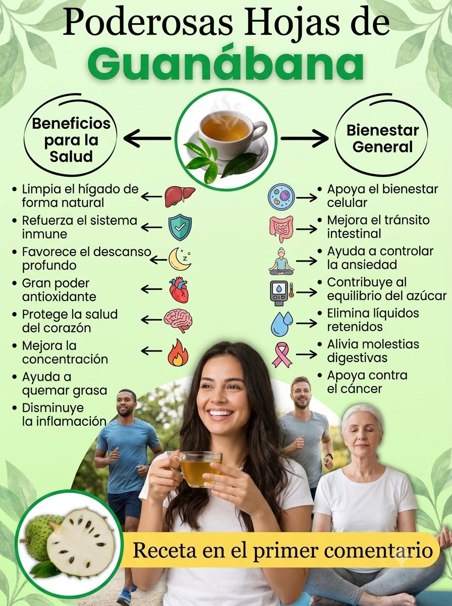 El Secreto Ancestral que Tu Abuela Conocía: ¿Las Hojas de Guanábana Son la Clave para Tu Bienestar Total?