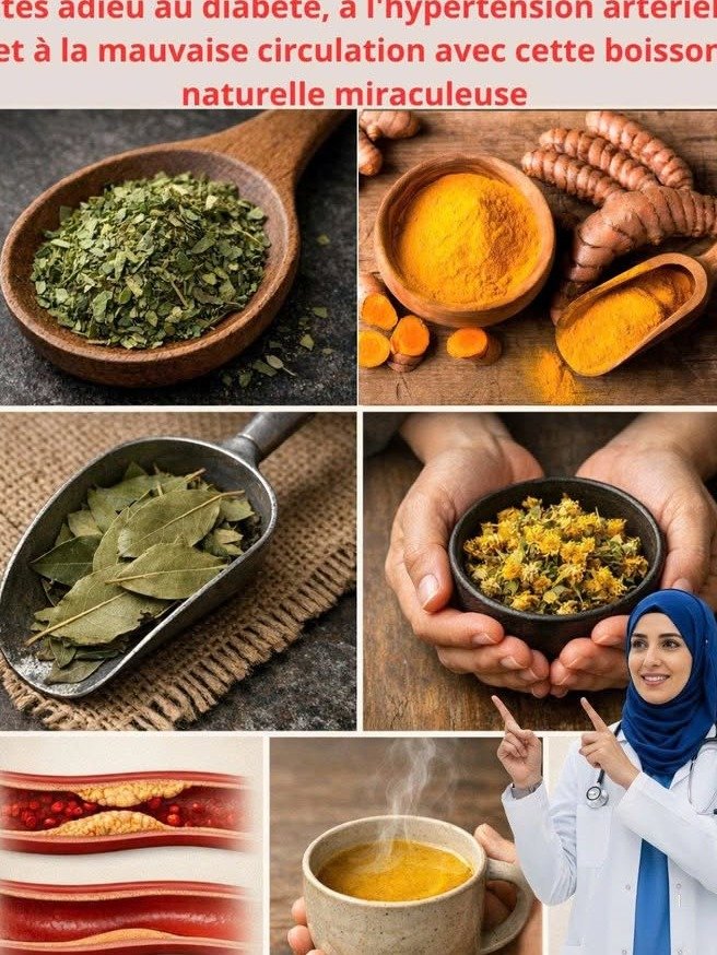 ¡El Descubrimiento que Cambiará Tu Vida! Esta Bebida Natural Combatirá Diabetes, Hipertensión y Mala Circulación SIN Pastillas