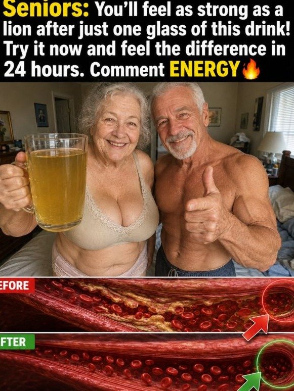The Morning Tonic That Flushes Out 'Sluggish' Blood Flow (And Why Seniors Are Obsessed)