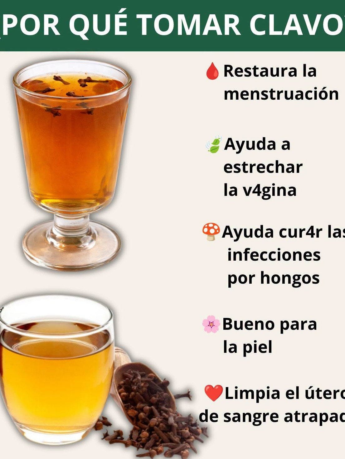 ¡El Remedio Natural que NINGUNA Mujer Debería Ignorar! Descubre los 7 Milagrosos Beneficios del Agua de Clavo para Tu Piel, Hormonas y Bienestar Íntimo