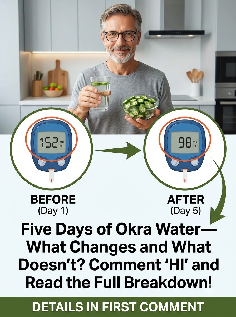 ¡Adiós a los Picos de Azúcar! El Secreto del Agua de Okra que Cambia Tu Vida en Solo 5 Días (Nadie Te lo Contó)
