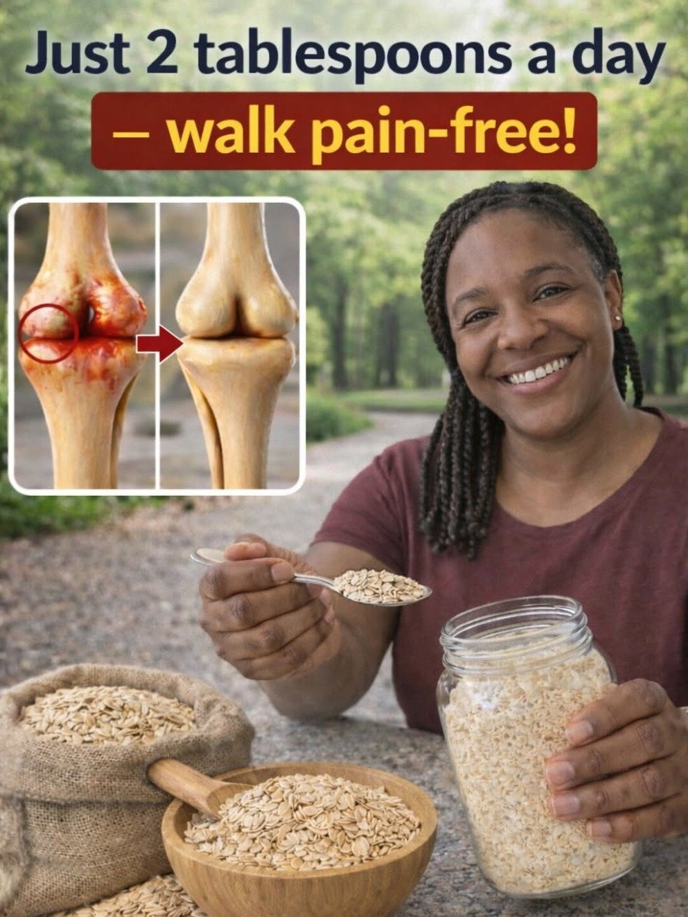 Struggling With Stiff Knees? This Simple Morning Oat Habit Could Change Everything