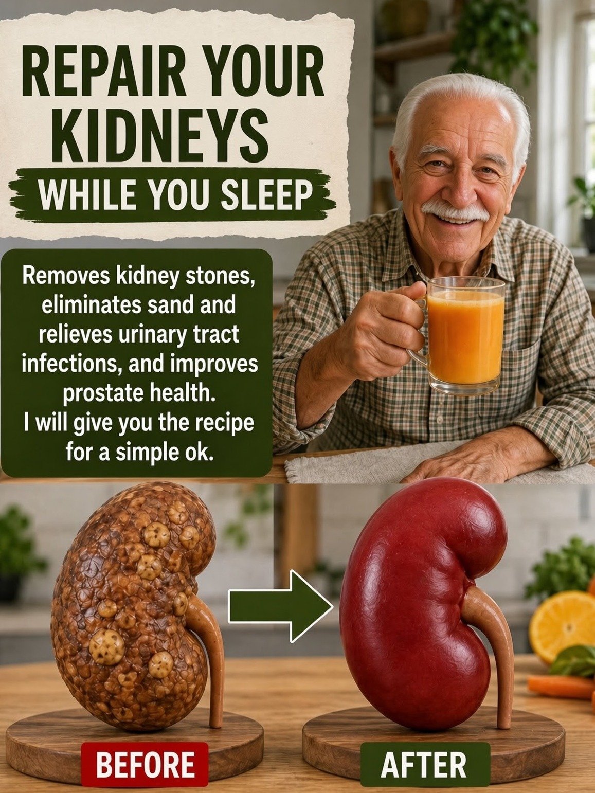 The 2-Ingredient Drink Your Kidneys and Prostate Are Secretly Begging For (Don't Miss Out!)
