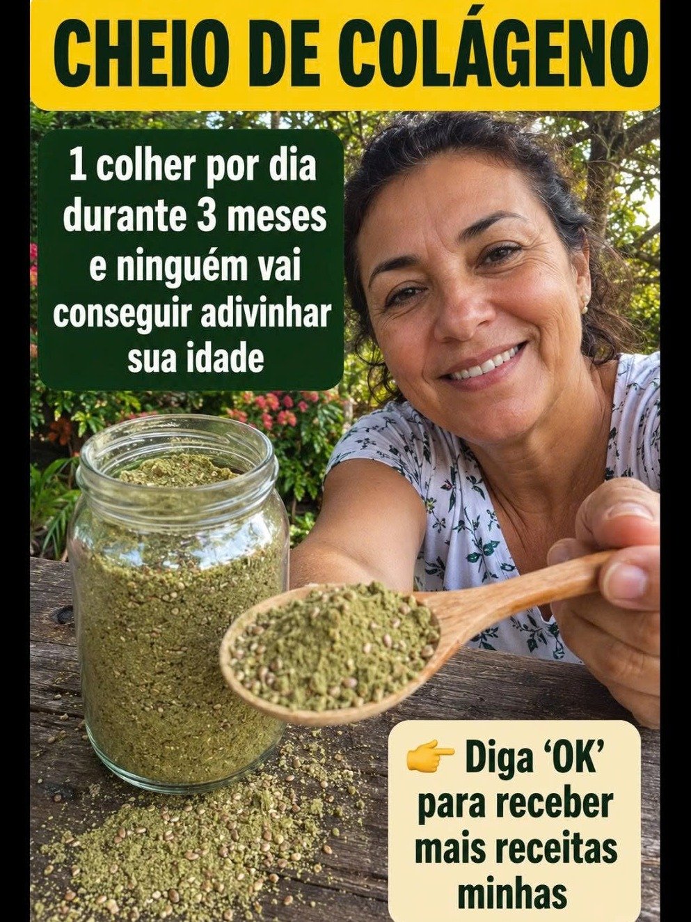 Stop Aging: The Secret Green Leaf That Boosts Your Natural Collagen Production