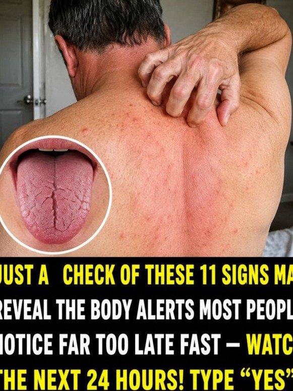 ¡No Lo Ignorés! 11 Señales CRÍTICAS Que Tu Cuerpo Te Envía Desde Tu Lengua, Piel y Pecho (Podrían Salvarte la Vida)