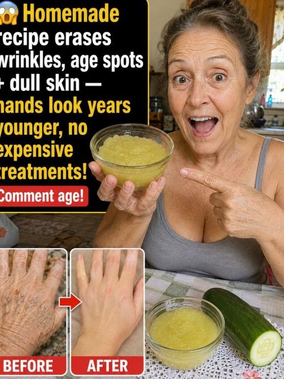 El Secreto Verde Casero que Borra Arrugas y Manchas de Edad ¡En Días y Sin Salir de Tu Cocina!