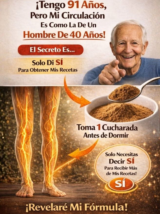 El SECRETO Nocturno que Elimina Piernas Pesadas: ¡Adultos Mayores Descubren la Mezcla Natural para una Circulación IMPECABLE!