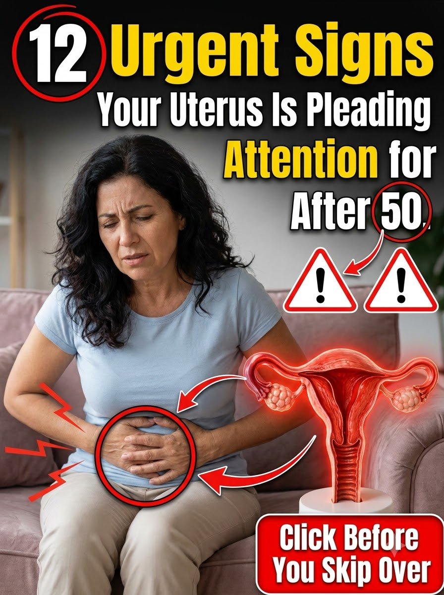 ¡Tu Útero Te Está Gritando! 12 Señales URGENTES Que Toda Mujer Mayor de 50 DEBE Conocer Antes de Que Sea Tarde