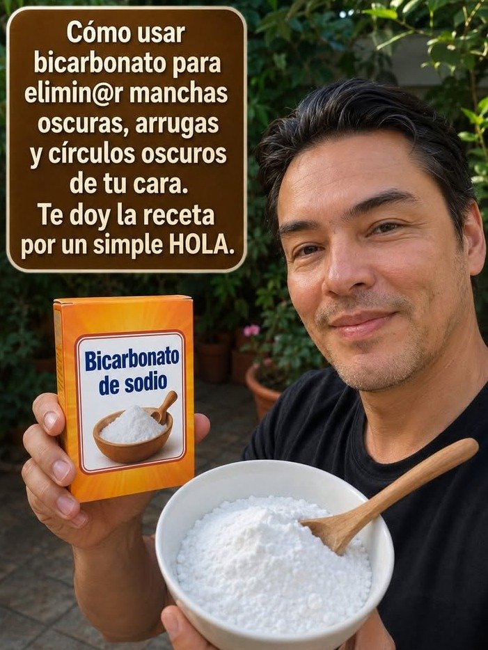 ¡EL Bicarbonato que TODOS Deben Probar: Elimina Arrugas, Manchas y Ojeras en Días!
