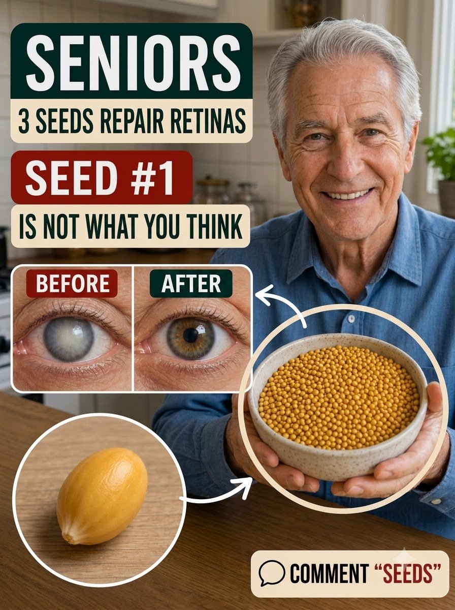 ¡Alerta Mayores! 3 Semillas Desbloquean un 'Reinicio Retinal' que NADIE te Cuenta (La #1 es un SHOCK Total)