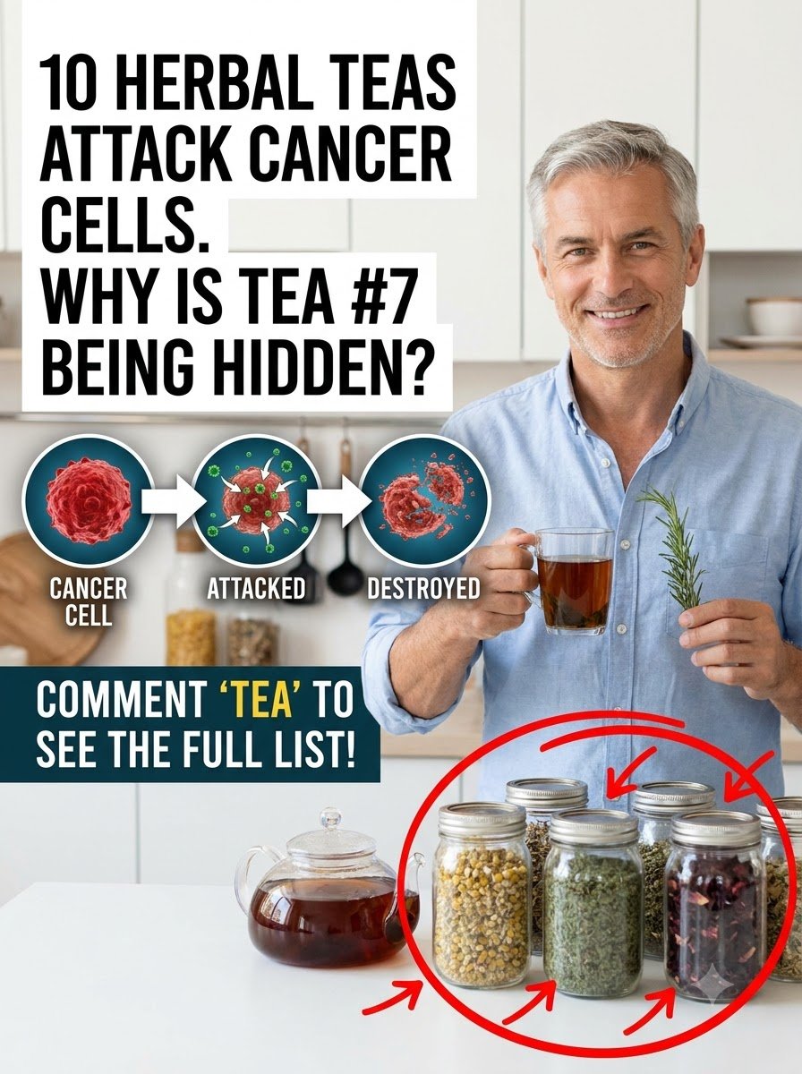 ¡ALERTA! 10 Tés Herbales Que Atacan Células Cancerosas: ¿Por Qué el Té #7 Es el Secreto Mejor Guardado Que NUNCA Te Contaron?