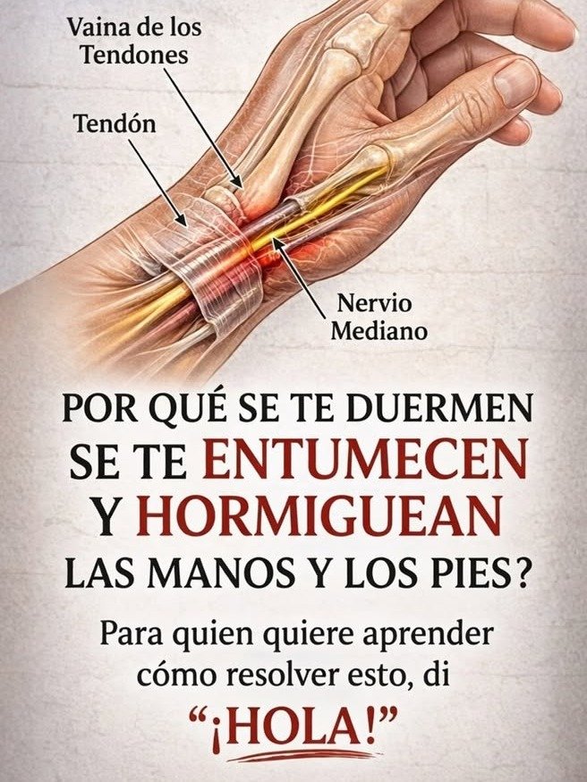 ✋ ¿Tus manos se duermen seguido? 7 señales de alerta que NO debes ignorar