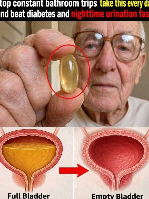 ¿Cansado de la Nocturia? Este TRÍO SECRETO de Vitaminas Elimina Tus Viajes Nocturnos al Baño y Te Devuelve el SUEÑO PROFUNDO ¡Desde Hoy!