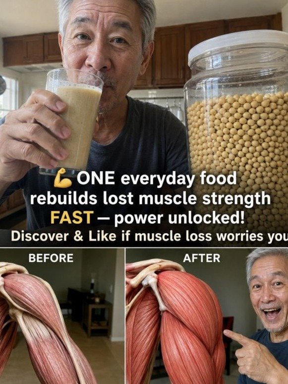 ¡Alerta! Si Sientes que Tus Músculos se Desvanecen, ESTO es lo que la Soya Hace para Reconstruirlos (El Secreto Oculto del Poder Muscular)