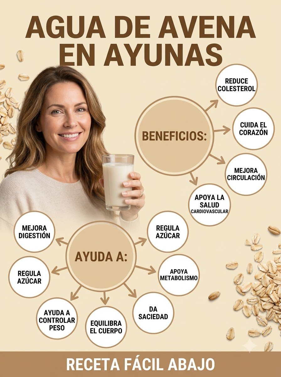 ¡El Hábito Matutino Secreto! Bebe Agua de Avena en Ayunas y Desbloquea una Energía Increíble, Digestión Perfecta y Control de Peso Natural
