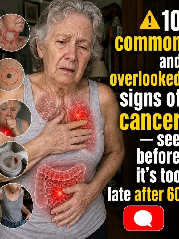 10 Silent Cancer Warning Signs After 60 Your Body Is Trying to Tell You