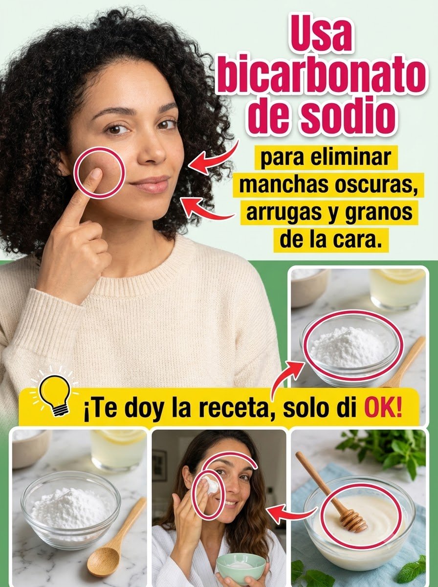 ¡Stop! ¿Usas Bicarbonato para las Manchas de la Edad? La Verdad Oculta que NADIE te ha contado y DEBES saber