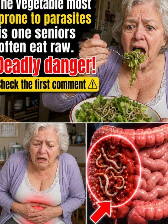 The 'Healthy' Vegetable That Could Be Hiding Parasites in Your Gut