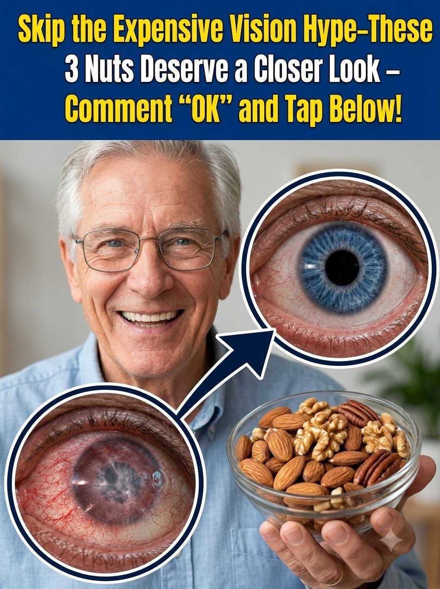 ¡Alerta Visión! Si No Comes ESTAS 3 Nueces, Estás Perdiéndote el Secreto Para Unos Ojos Impecables y Sin Fatiga