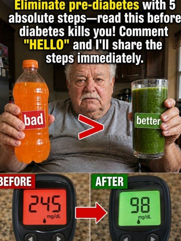 Stop Your Blood From Turning Into Syrup: The 5-Step Emergency Reset for Prediabetes