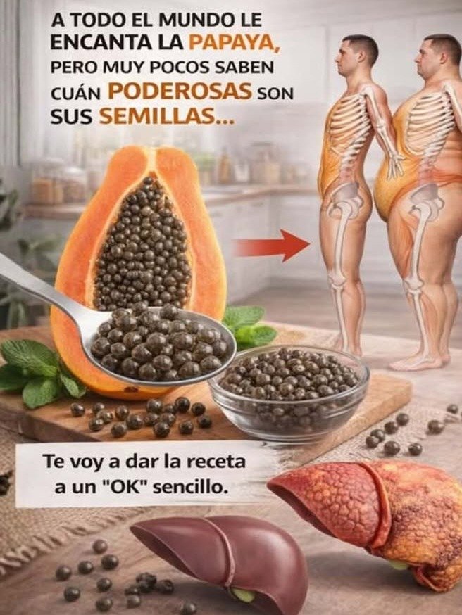 ¡Deja de tirarlas! El tesoro oculto en las semillas de papaya que tu cuerpo te agradecerá