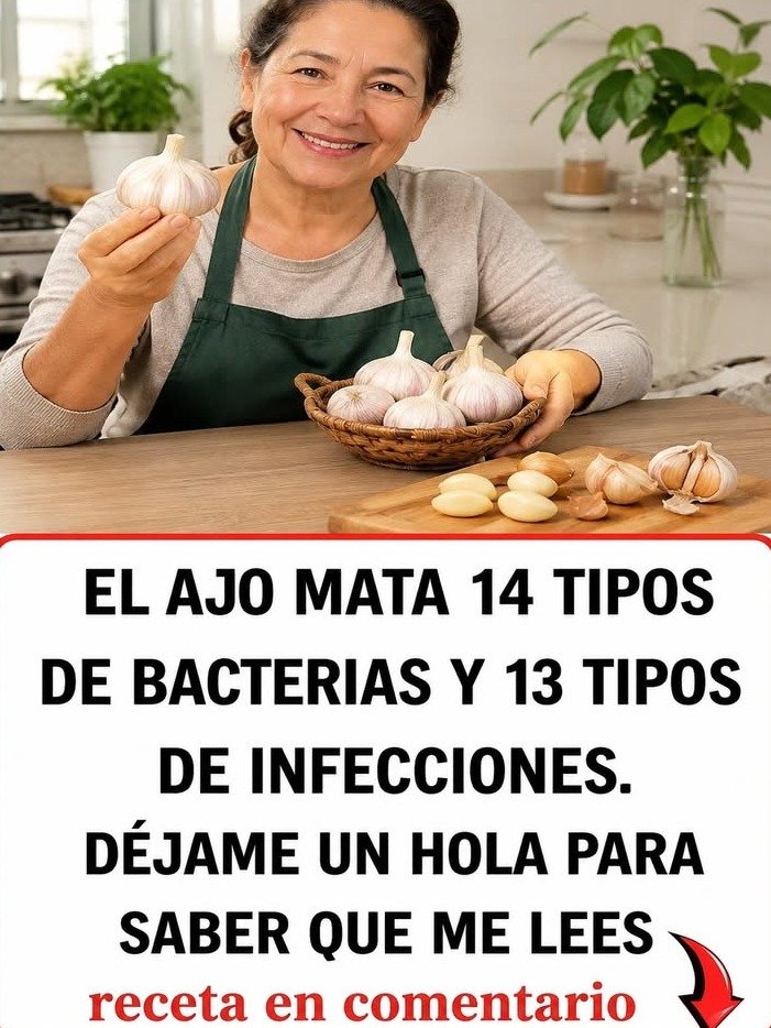 No te lo esperabas: el ajo es el antibiótico natural que tu cuerpo necesita para combatir infecciones. ¡Descubre cómo usarlo!