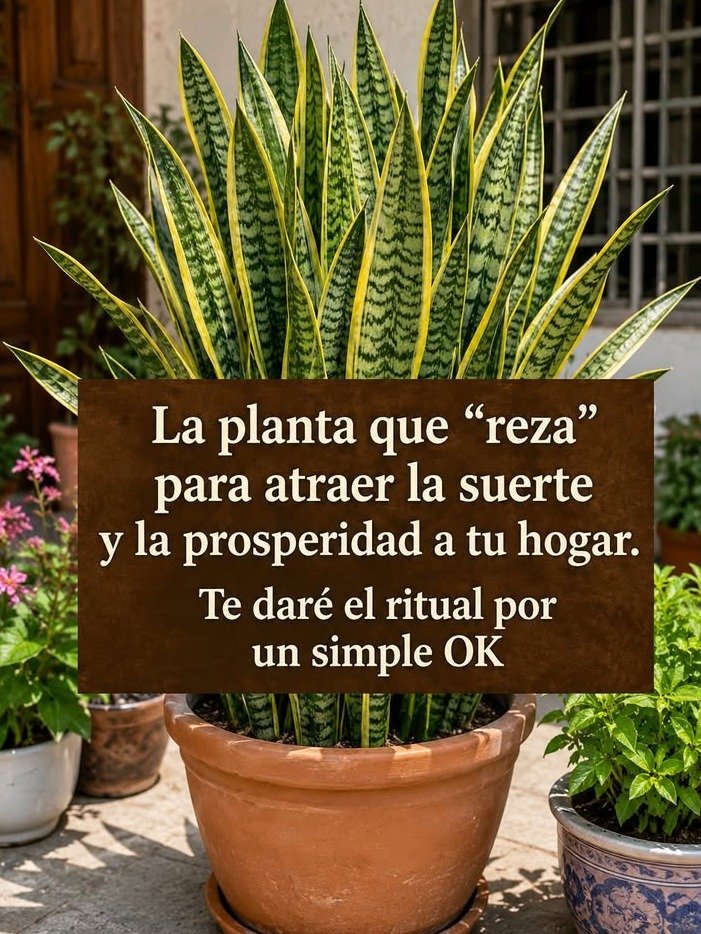 ✨ ¡Esta planta ‘rezará’ por tu fortuna! La secreta para atraer SUERTE y PROSPERIDAD a tu hogar (te sorprenderás)