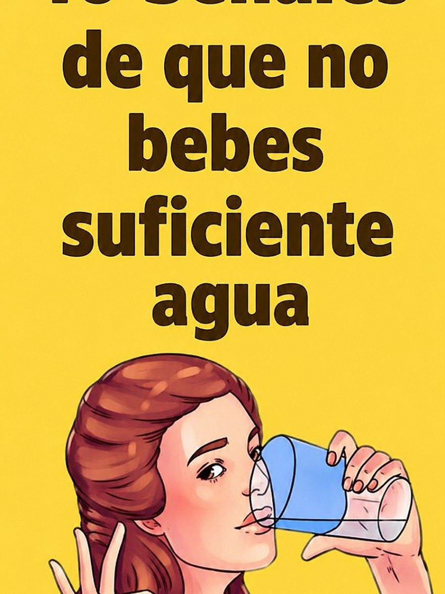 10 señales de alerta que tu cuerpo te envía cuando le falta agua (¡No las ignores!)