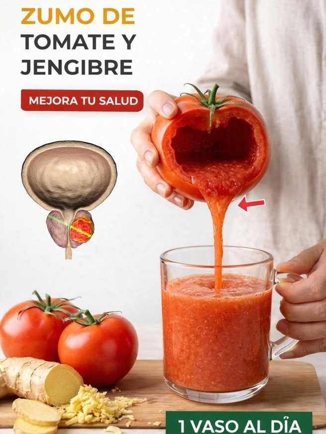 ¡Despierta Tu Mejor Versión! El Ritual Secreto de Tomate y Jengibre Que Pocos Aprovechan y Que Tu Cuerpo Te Pide a Gritos