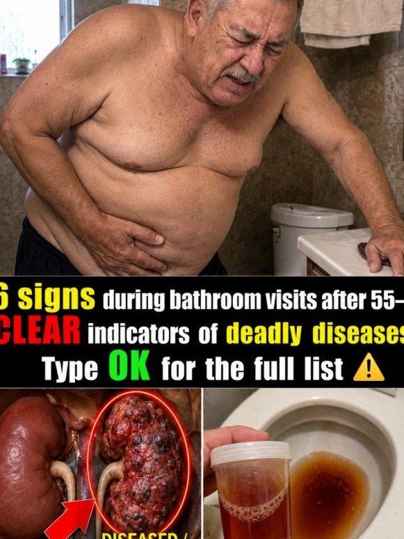 Don't Ignore These 6 Bathroom Habits After 55: Your Body Could Be Sending a Distress Signal