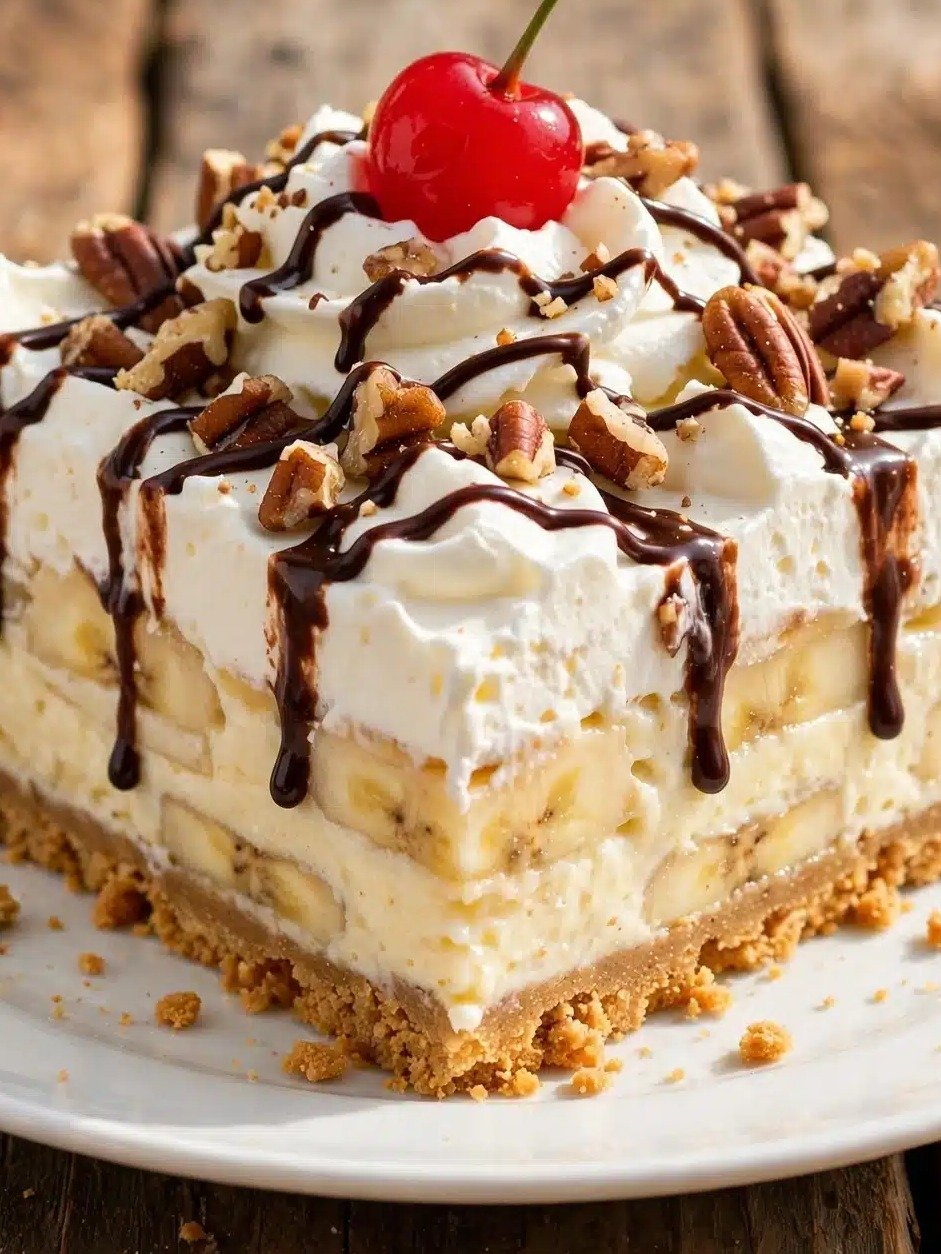 Stop Everything! This Viral No-Bake Banana Split Dessert Is So Easy, It'll Become Your New Obsession