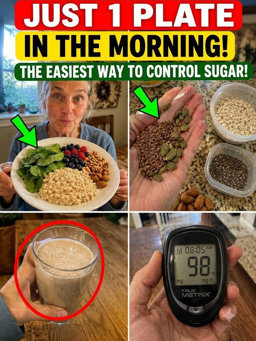 One Morning Plate: The Simple Trick to Stabilize Your Blood Sugar All Day (Don’t Ignore This!)