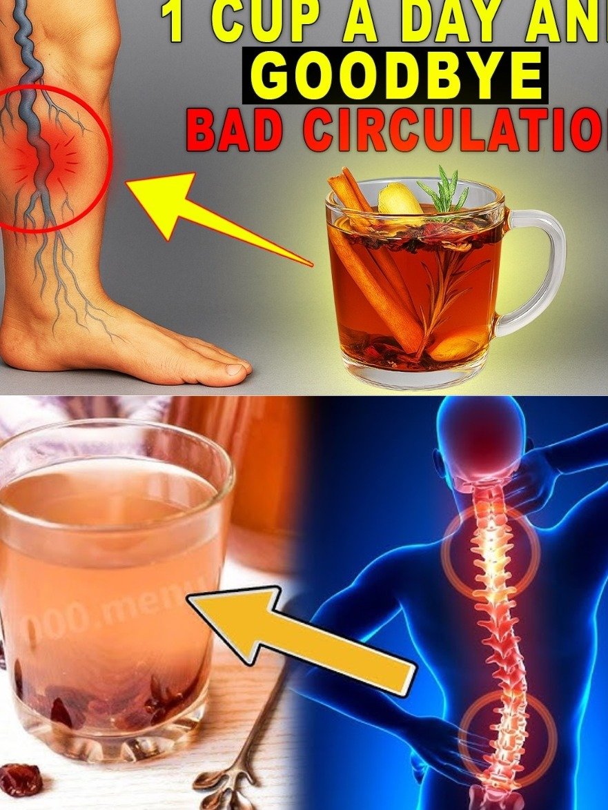 ¡ATENCIÓN! El TÉ MILAGROSO que RECONSTRUYE Tus Venas Dañadas y ELIMINA el Dolor de Piernas ¡EN UNA NOCHE!