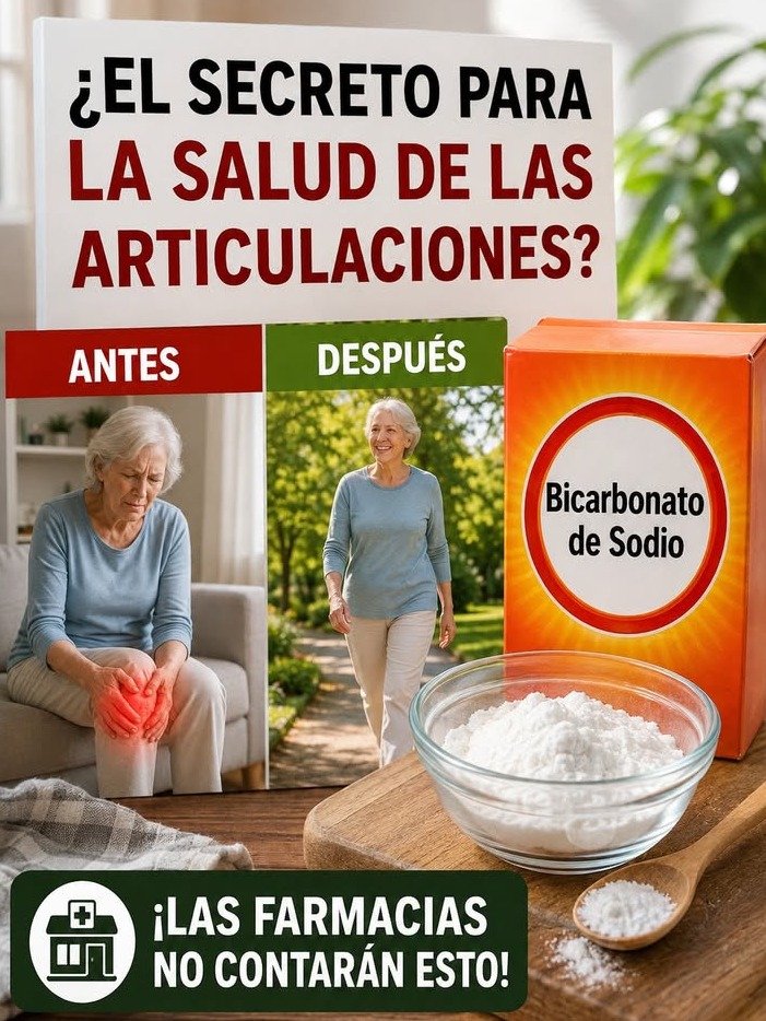 ¡Mayores, esto es un ORO! Usen BICARBONATO DE SODIO así y 8 dolencias COMUNES desaparecerán ¡Hoy! 💬✨