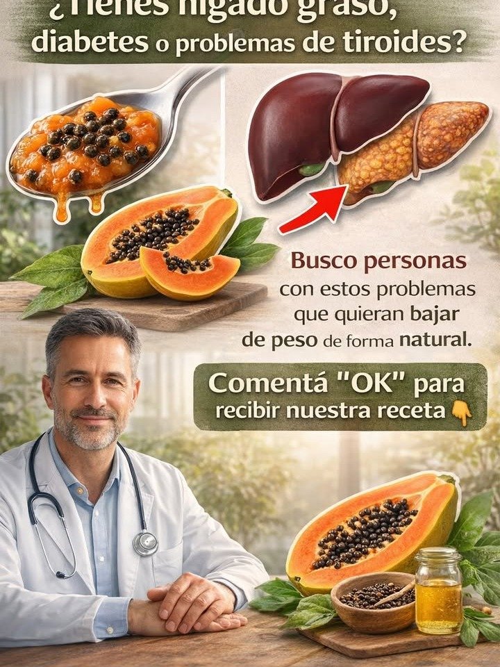 ¡Deja de tirarlas! El secreto de las semillas de papaya para limpiar tu hígado y reducir cintura