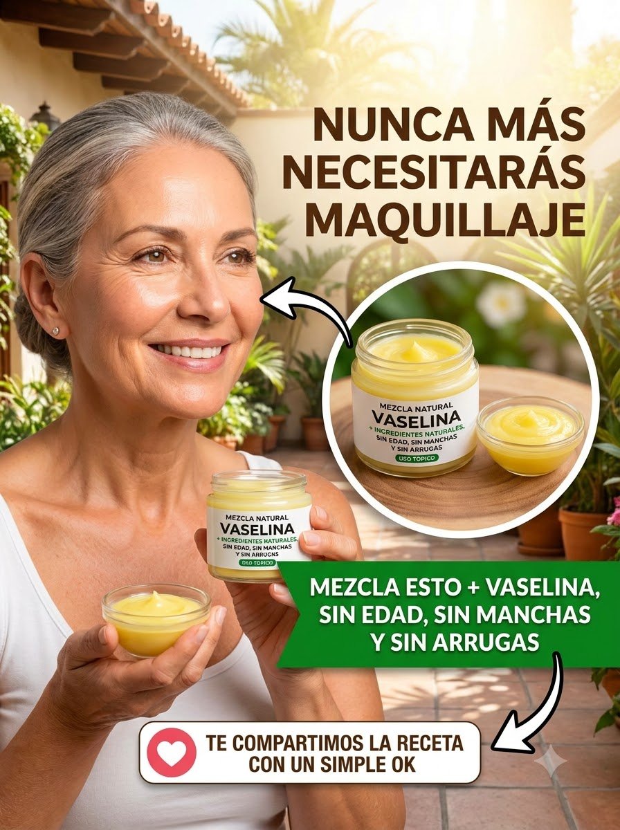 ¡El Secreto Anti-Edad que NADIE te cuenta! 4 'Recetas' VIRALES con Vaselina para Borrar tus Arrugas y Lucir 10 Años Más Joven