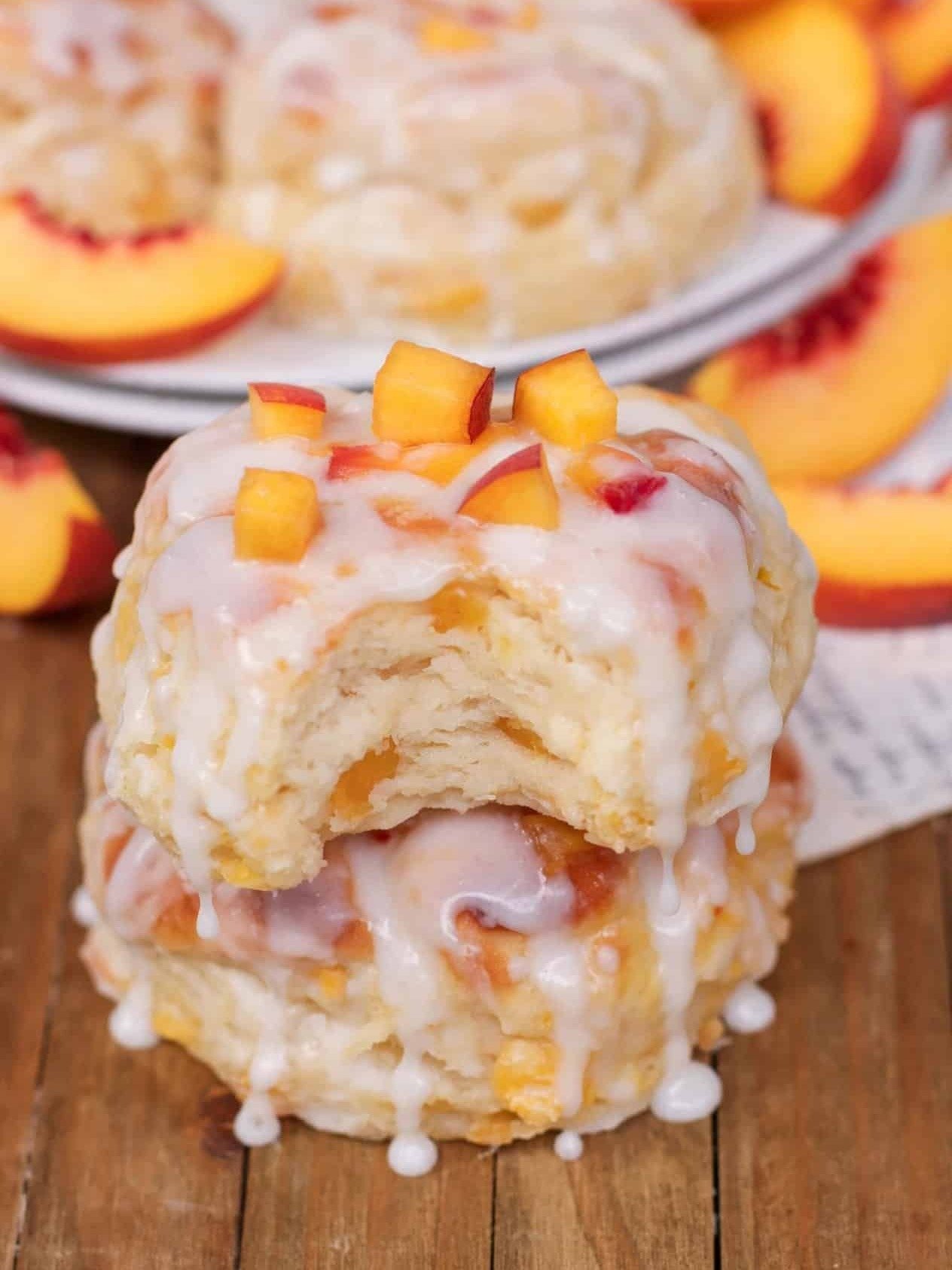 Warning: These Flaky Peach Buttermilk Biscuits Are So Irresistible, You'll Never Buy Store-Bought Again!