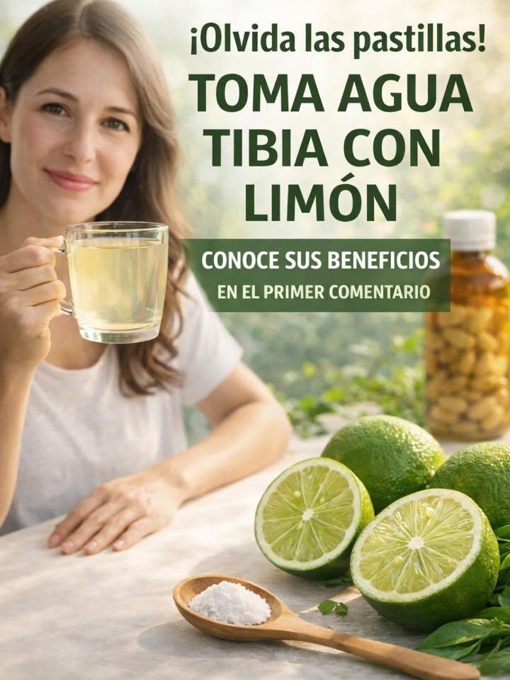 ¡El Secreto Matutino Viral que los Médicos Naturistas NO Quieren que Te Pierdas! Un Vaso de Agua con Limón que Transformará Tu Vida.
